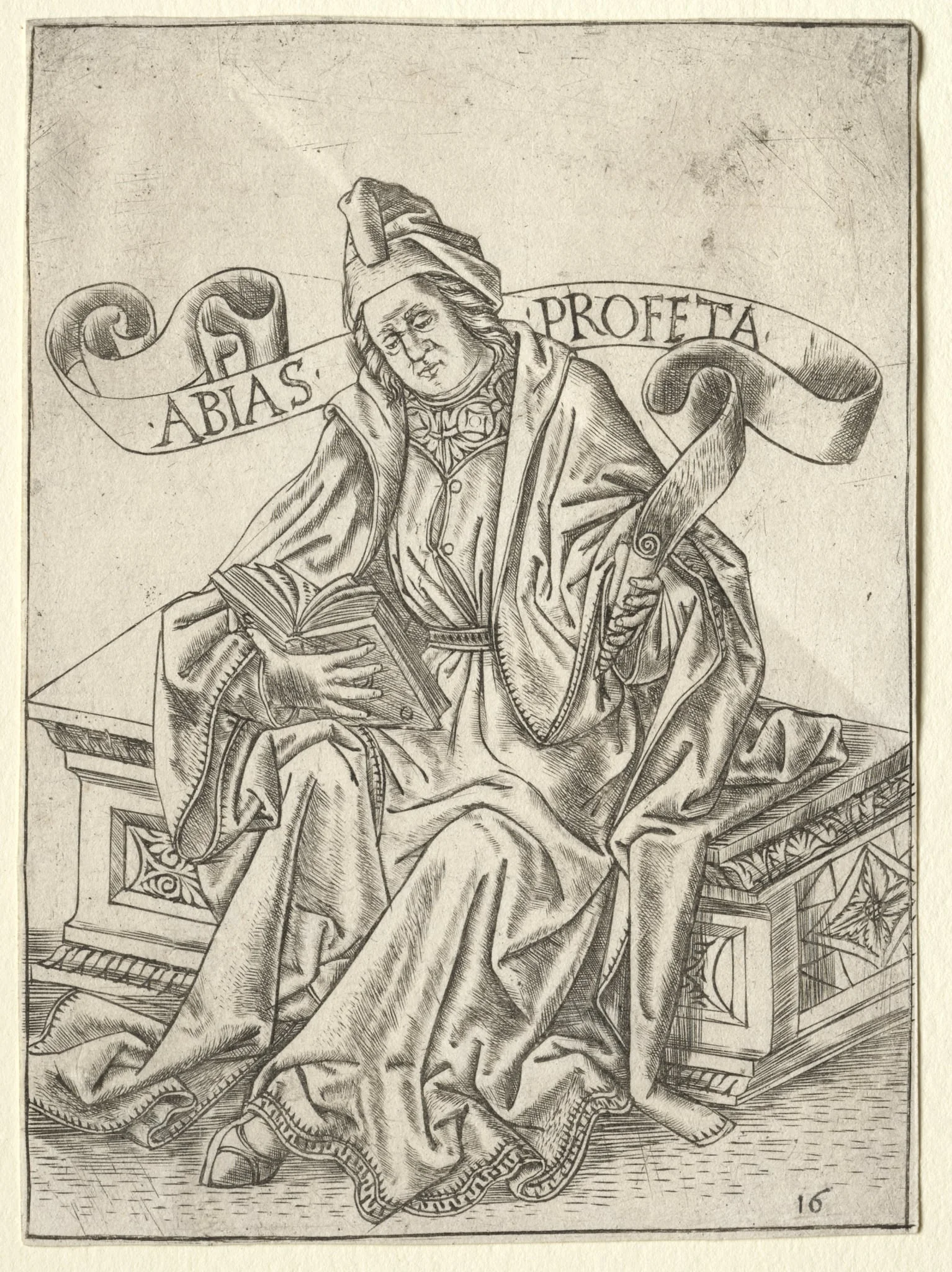 The Prophets: Obadiah, detail