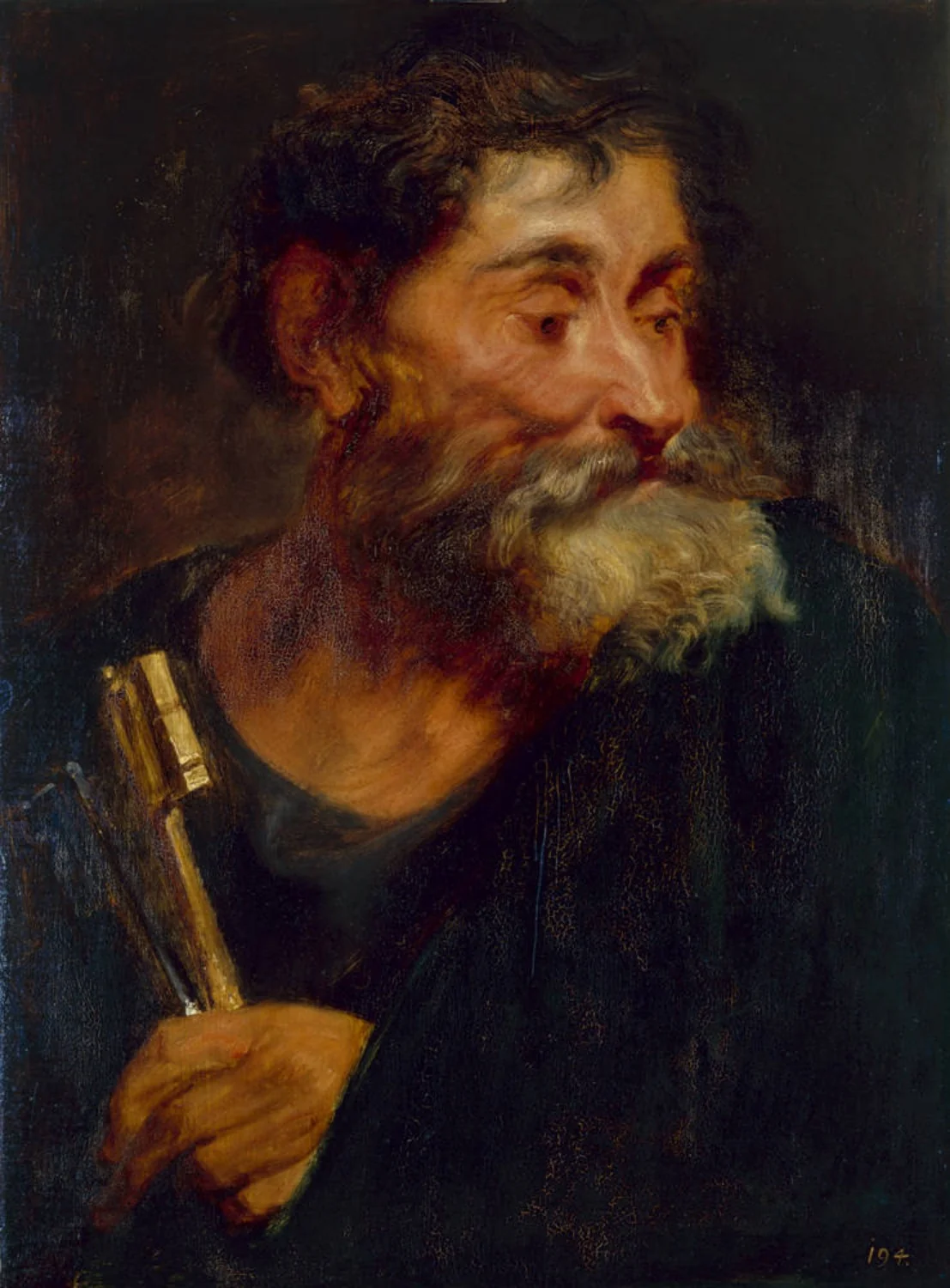 The Apostle Peter, detail