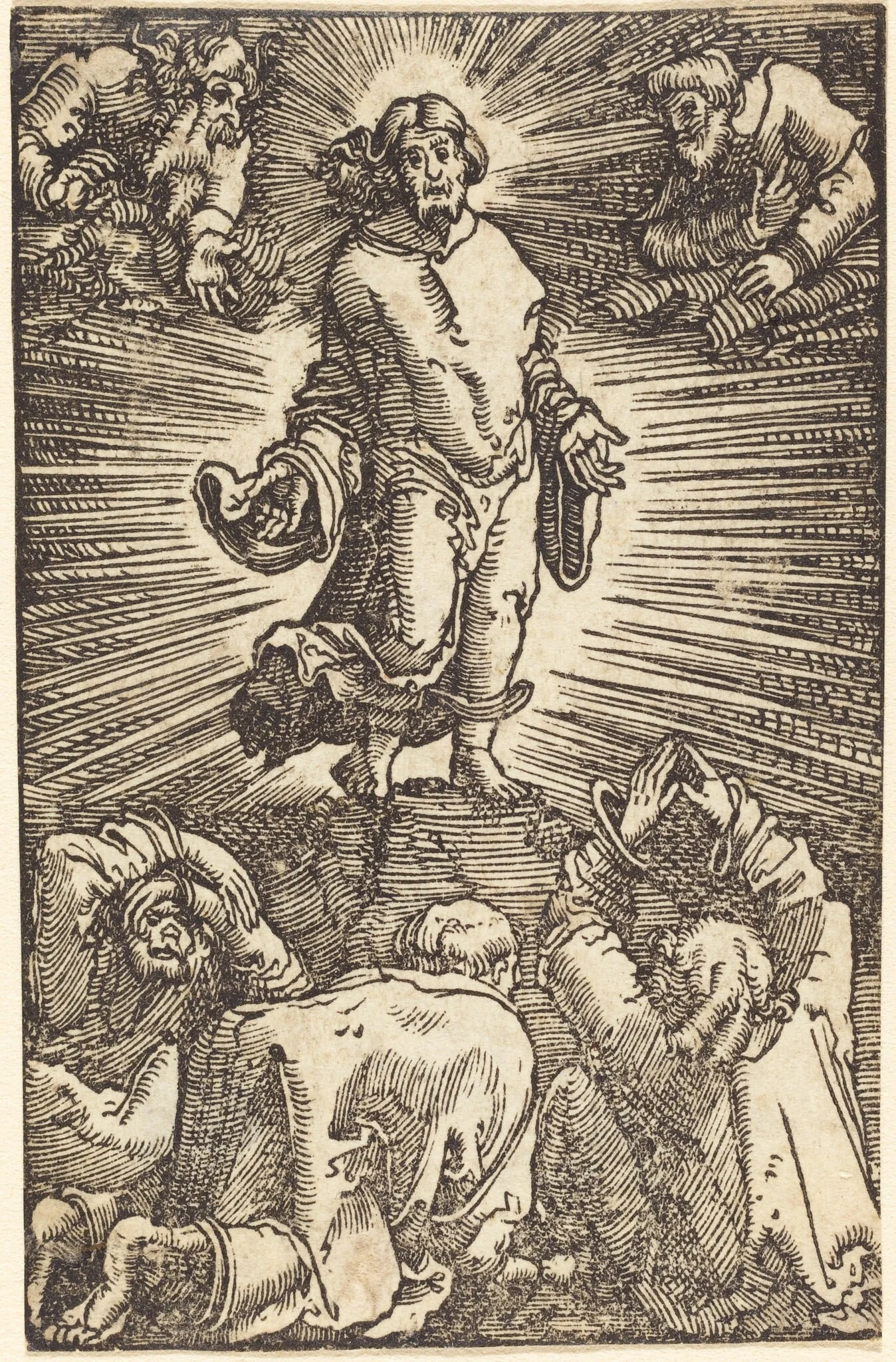 The Transfiguration, detail