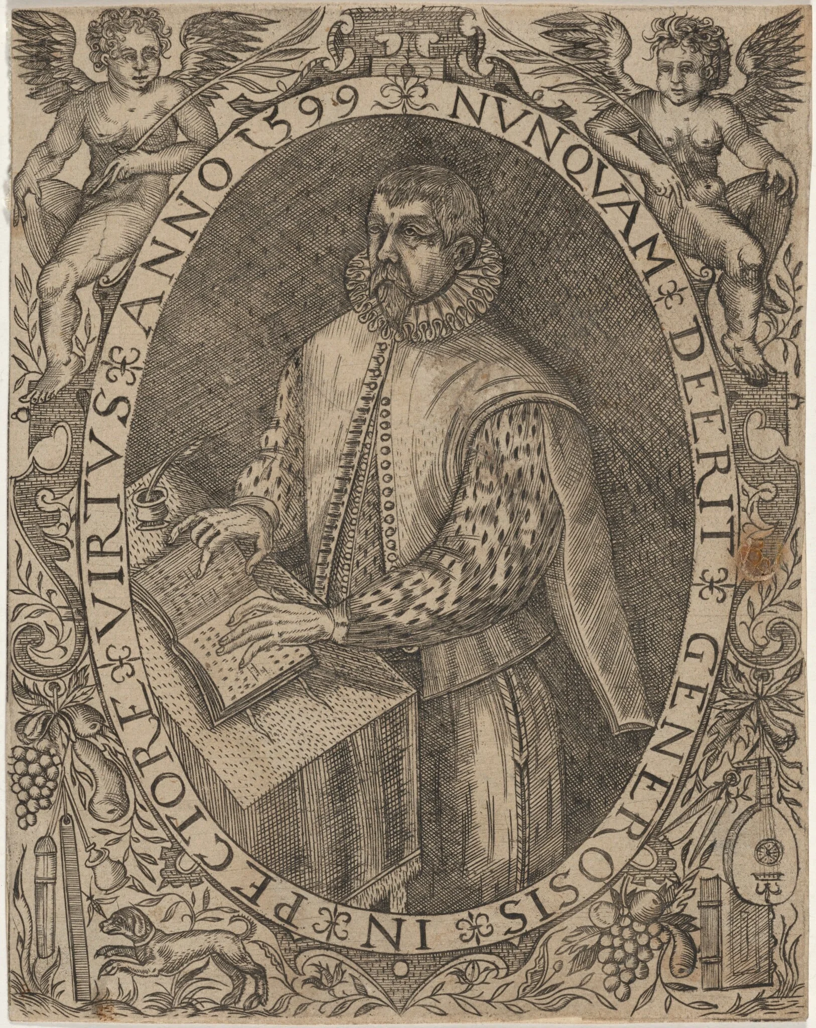 John Dee (?), detail