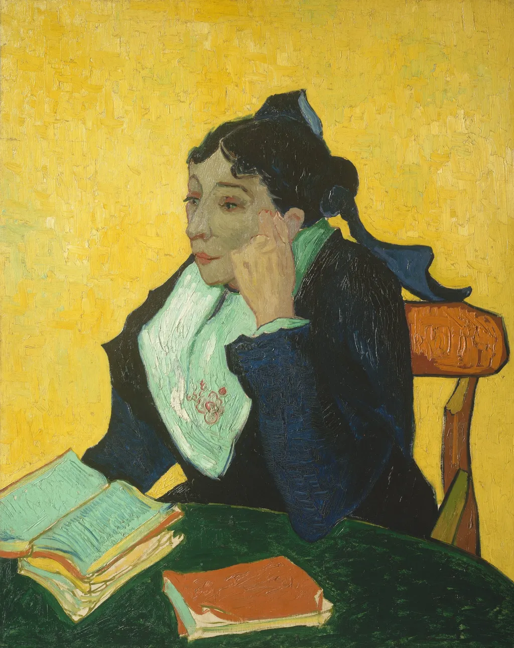 L'Arlésienne, by Vincent van Gogh, oil