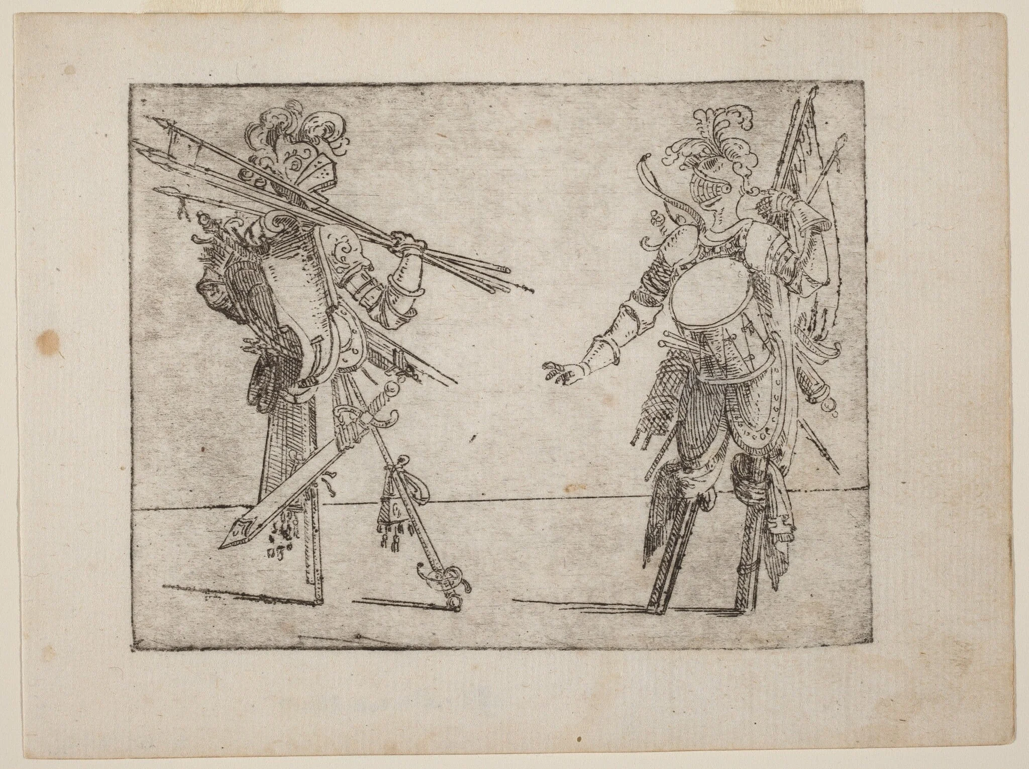 From "Bizzarie di varie Figure", detail