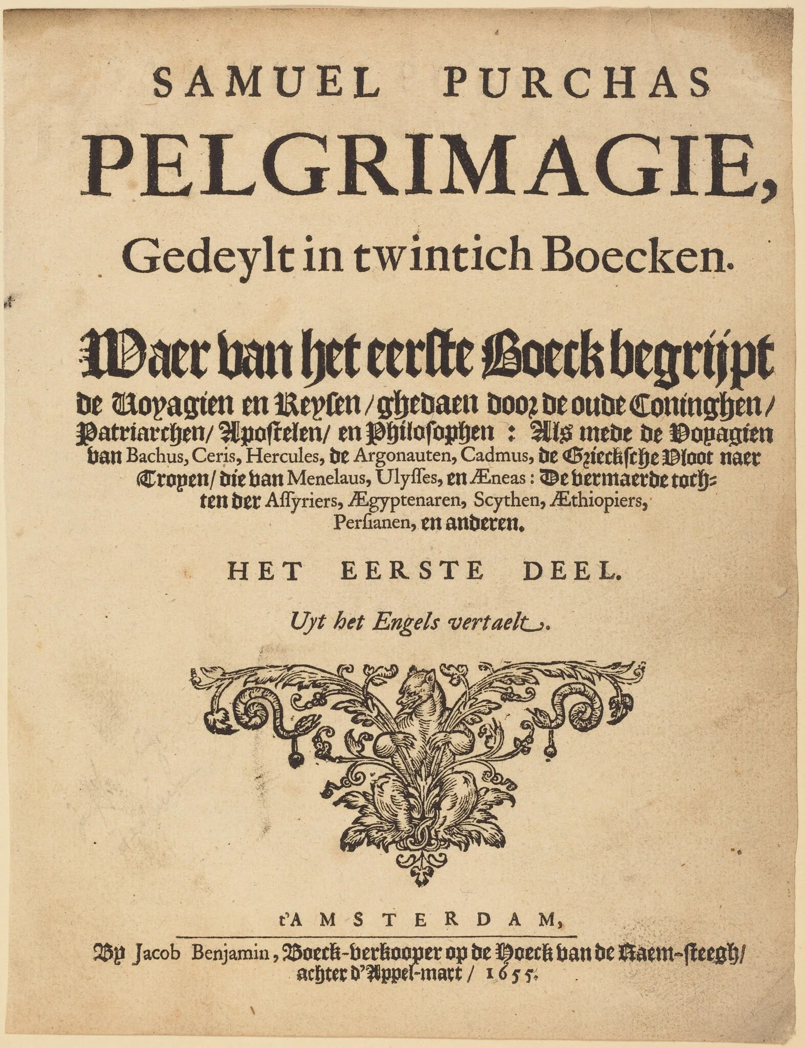 Title Page, detail