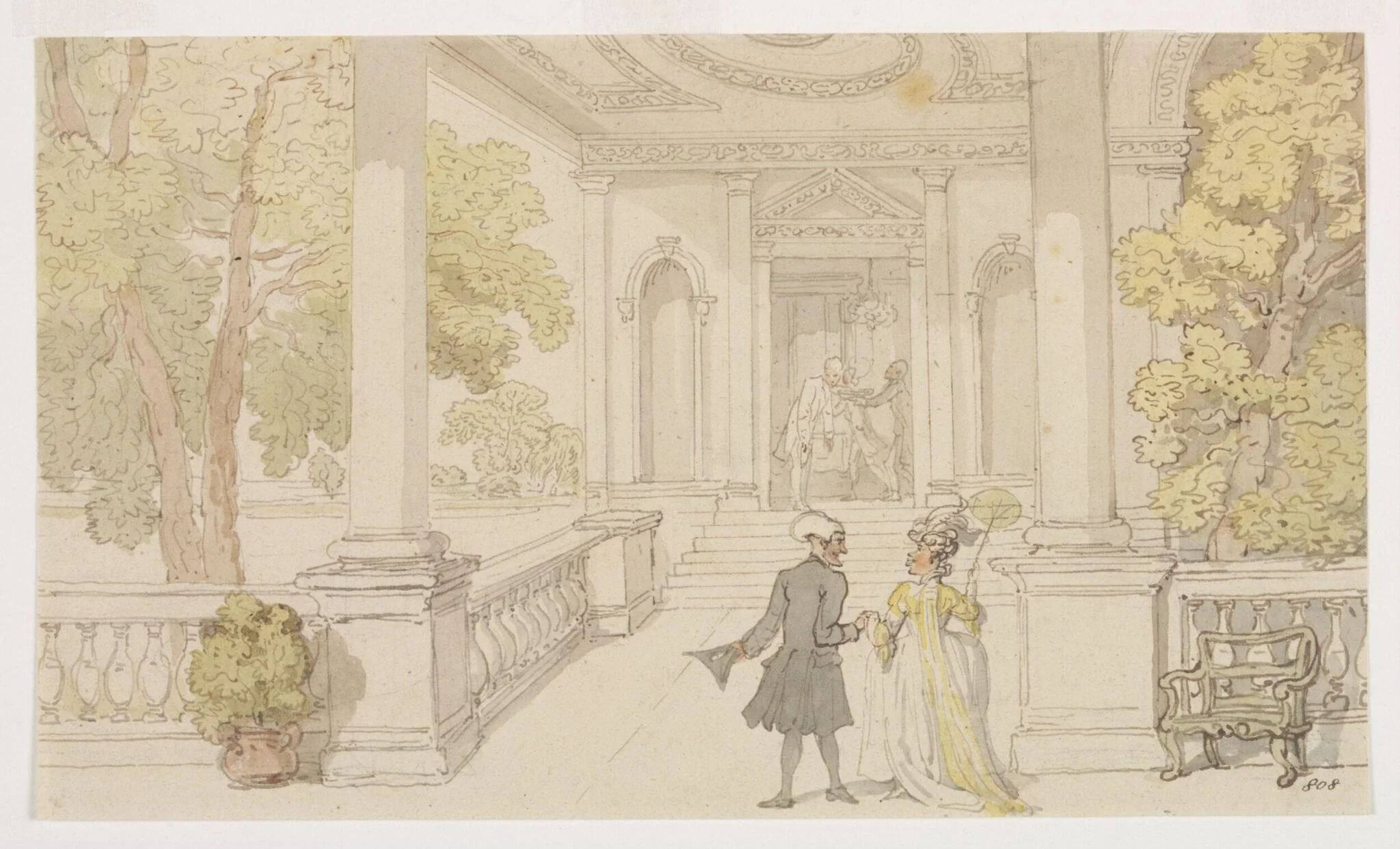 The Tour of Dr. Syntax in Search of the Picturesque, detail