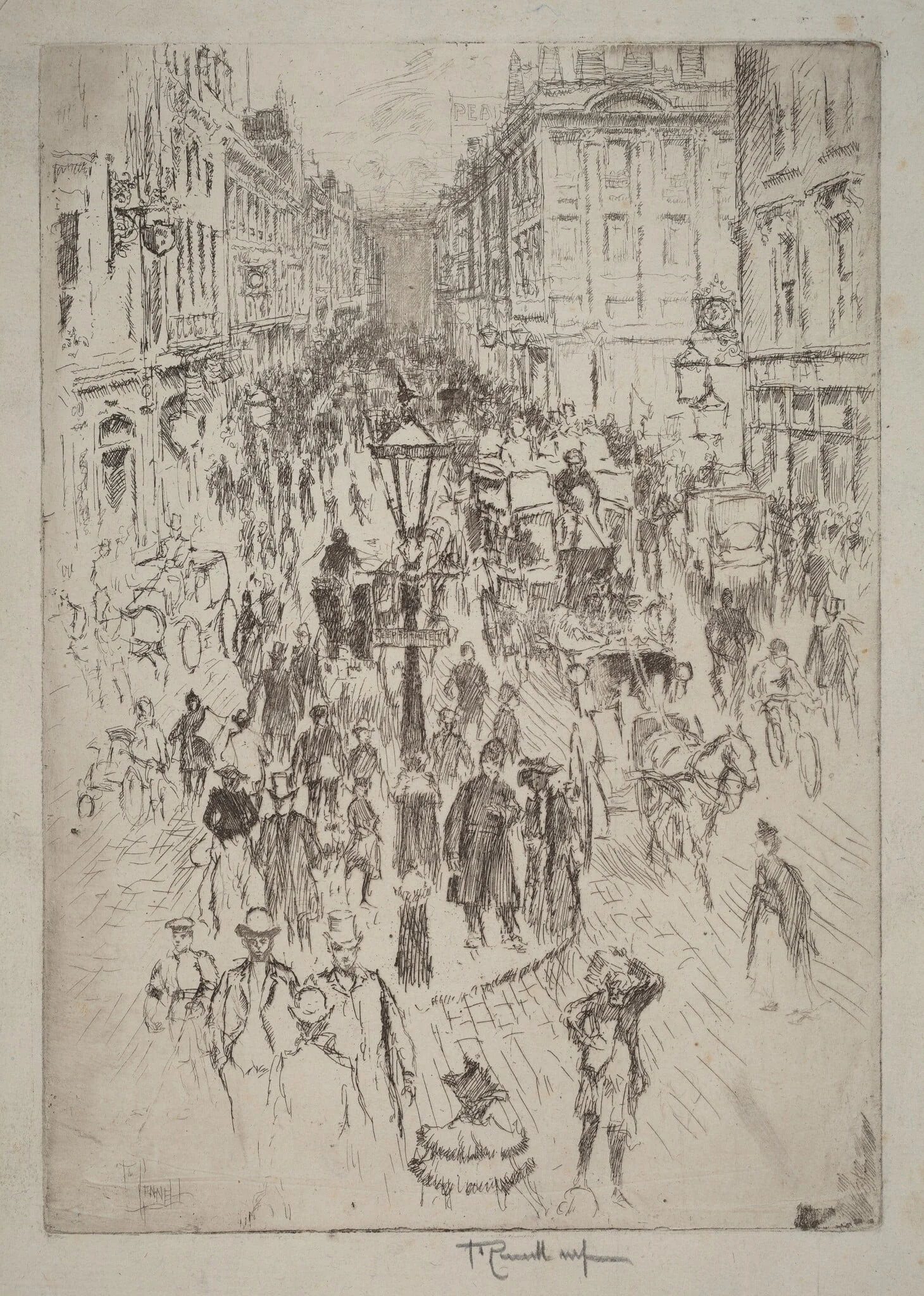 New Oxford Street, London, detail