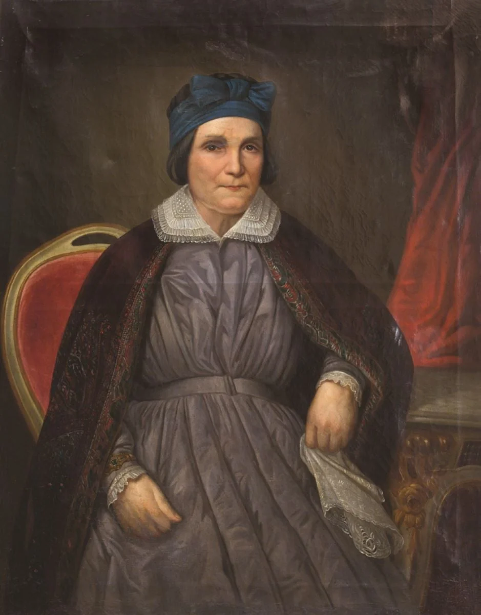 Portret de femeie, detail
