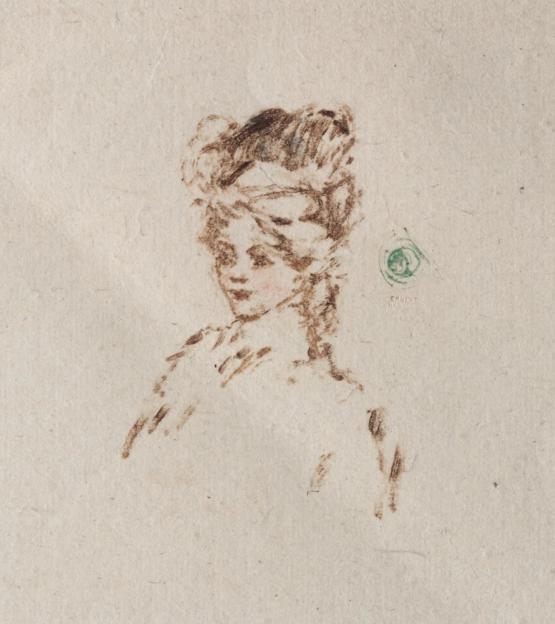 Head, Taverne Lorraine, detail