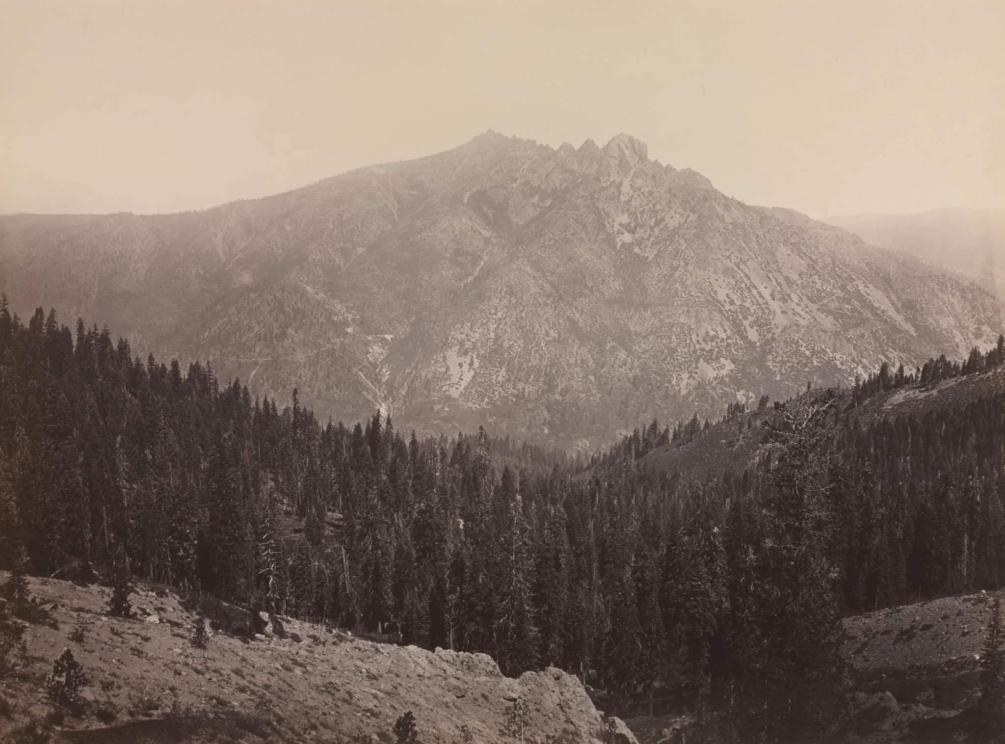 Davoncastle Butte, Sierra Nevada, detail