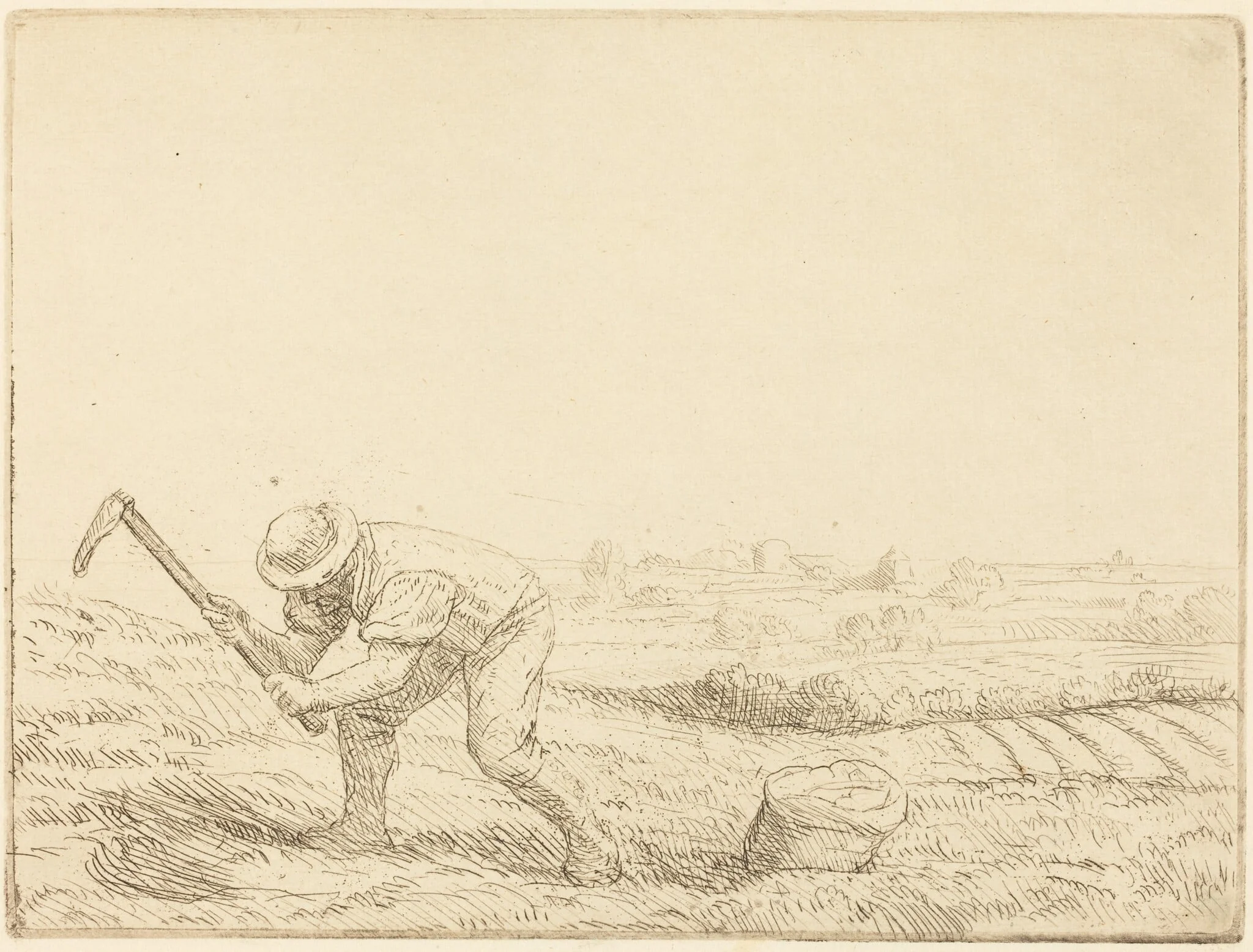 Digger (Le piocheur), detail