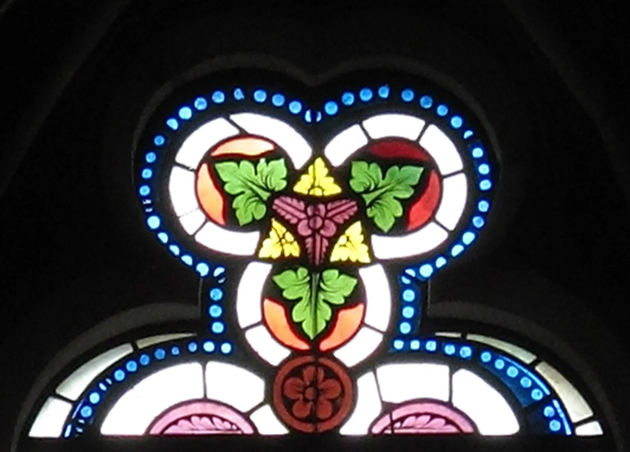 Ornamental Lancet Heads, detail