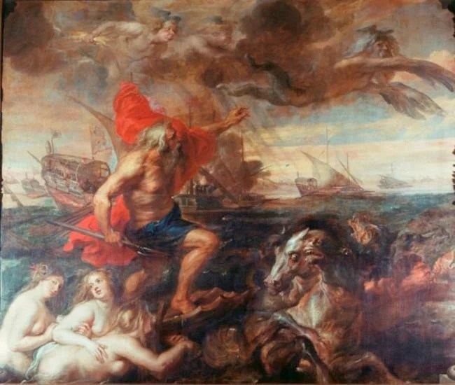 The voyage of the prince from Barcelona to Genoa, 1634-1635, detail