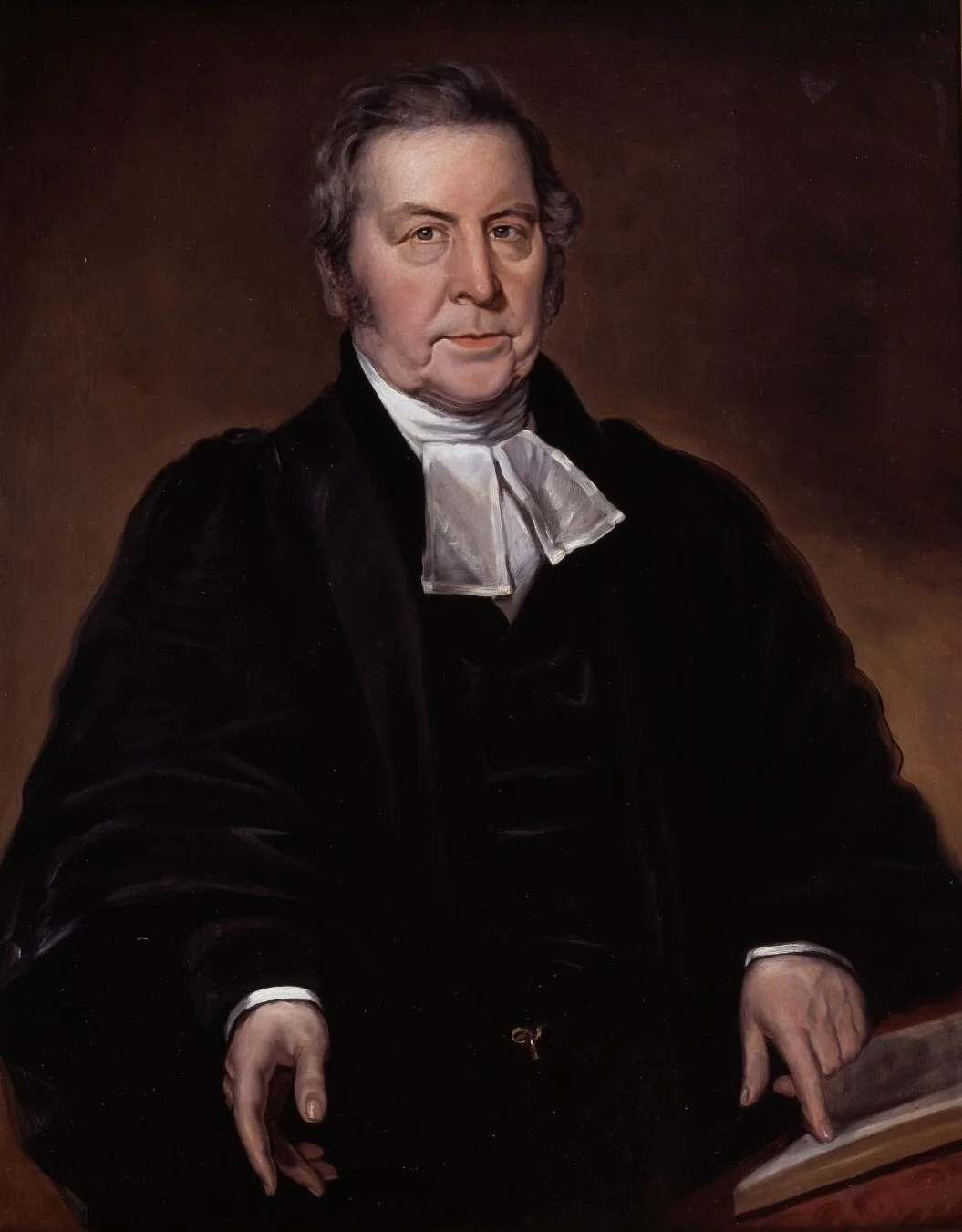 Arthur Jones, Congregationalist minister, Bangor 1776-1860, detail