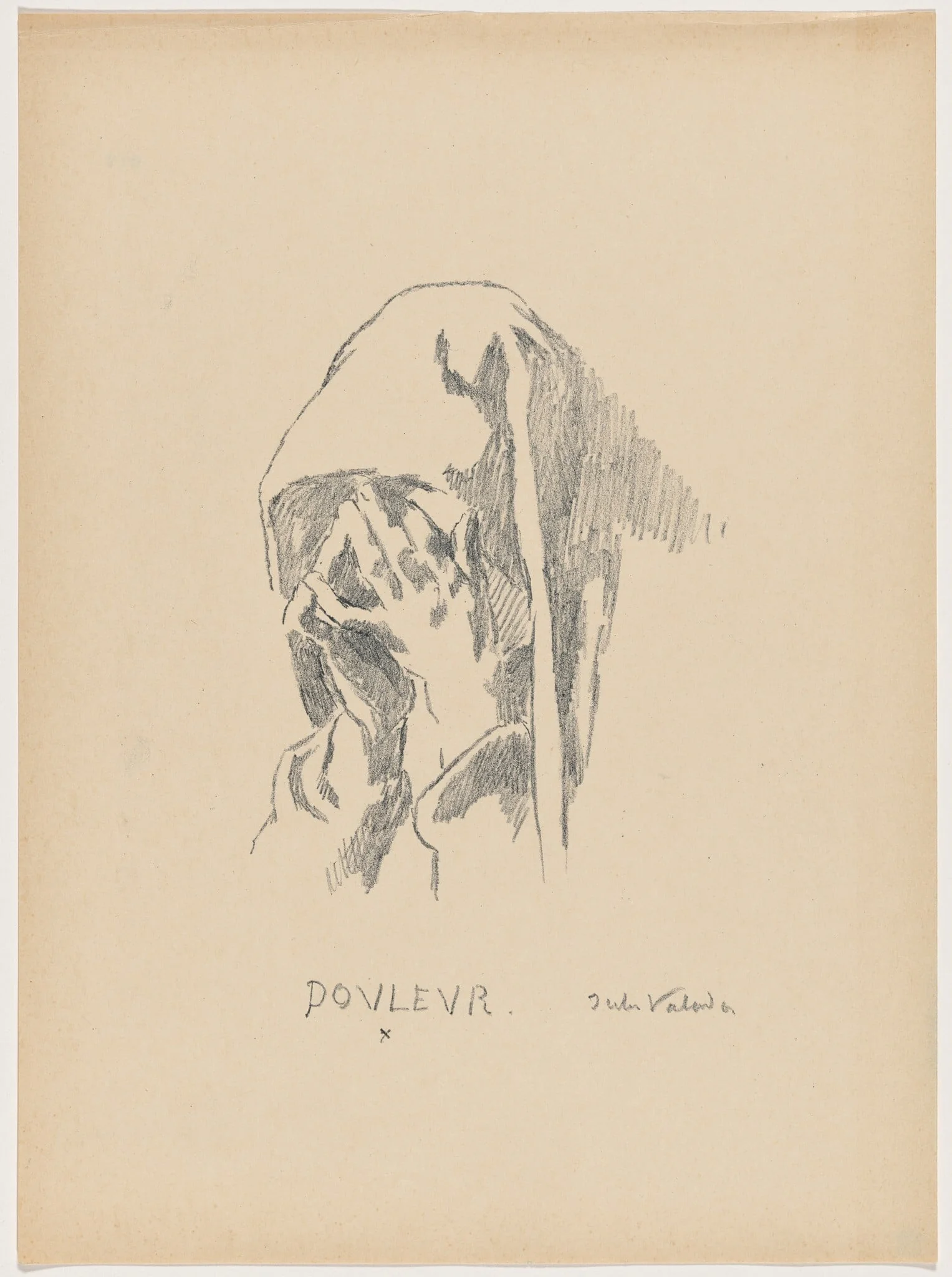 Douleur (Sorrow), detail