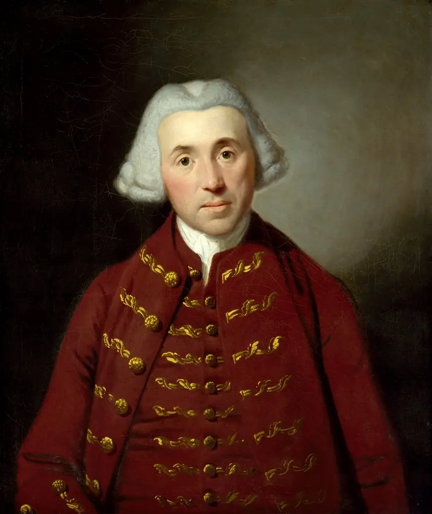Portrait of a Man, by Tilly Kettle, oil, 1770