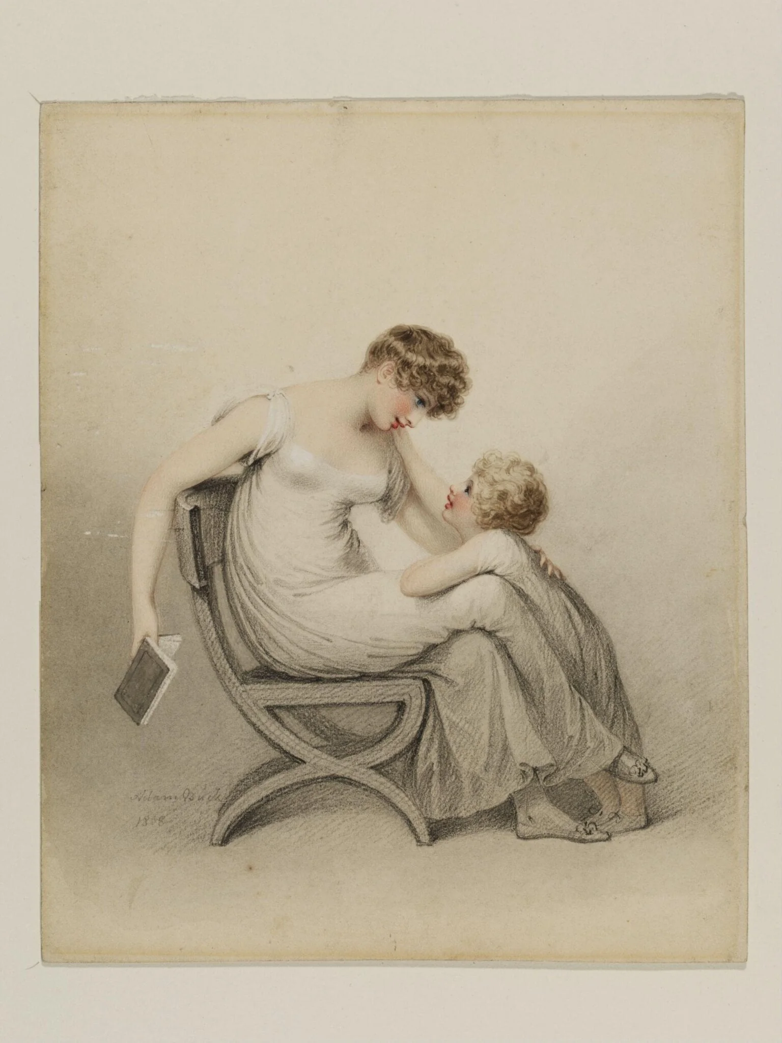 Mother and Child, detail