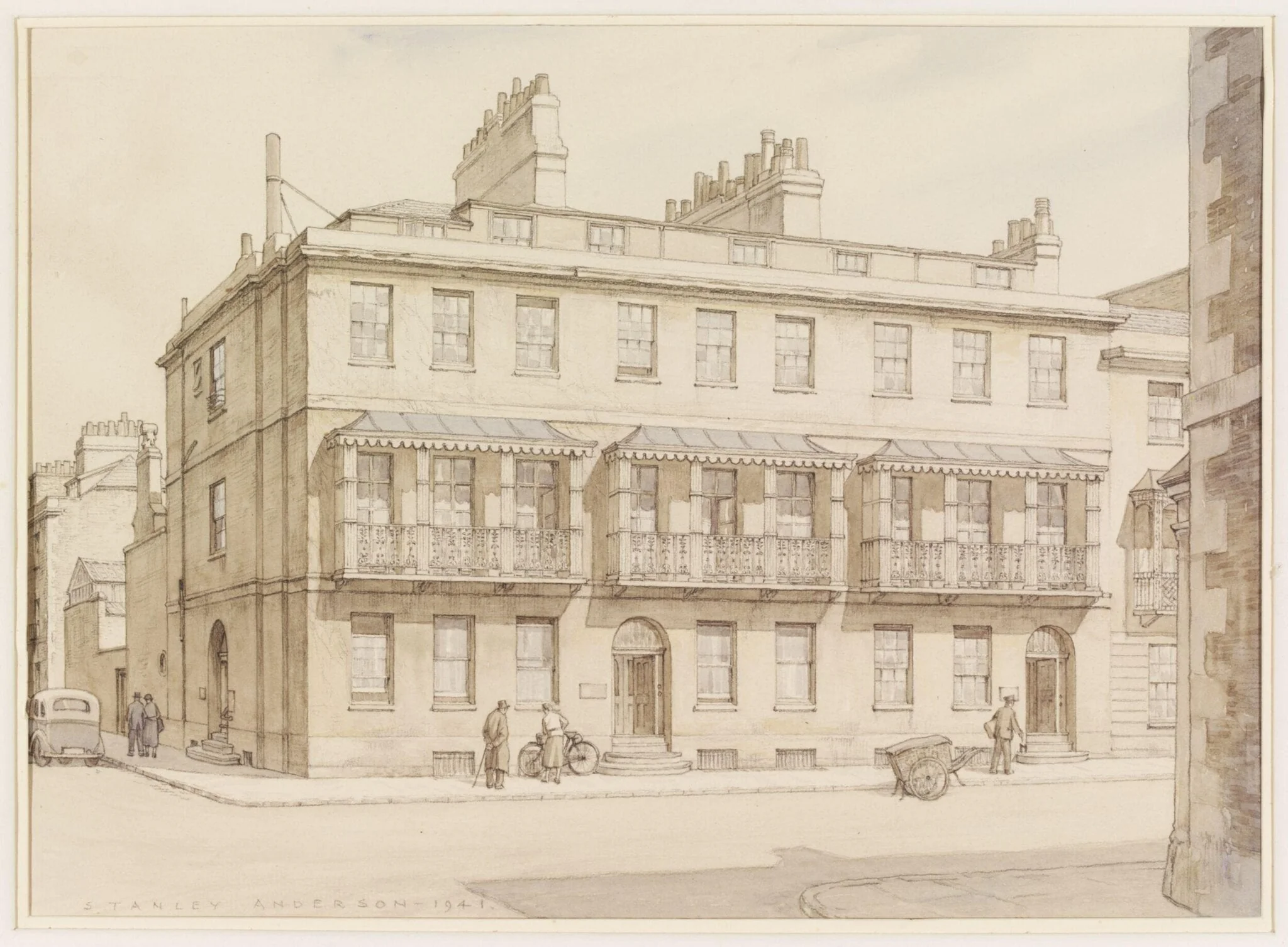 35, Beaumont Street, Oxford, detail