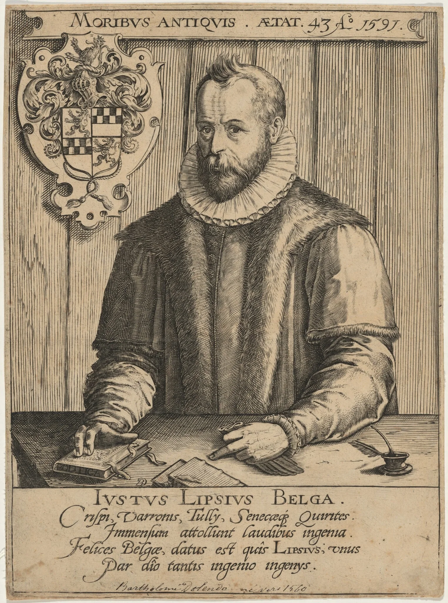 Justus Lipsius, detail