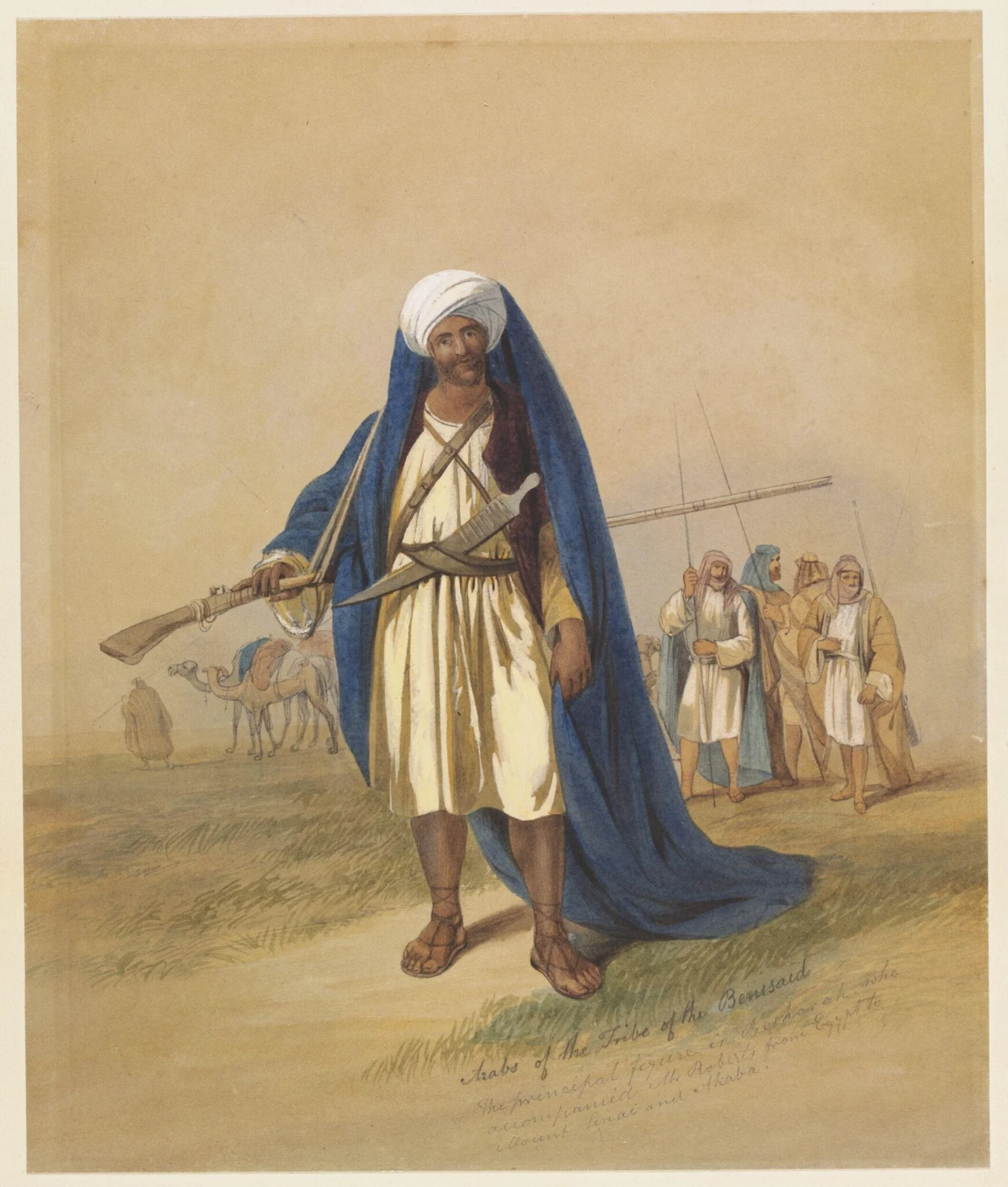 Arabs of the Tribe of the Benisaid, detail