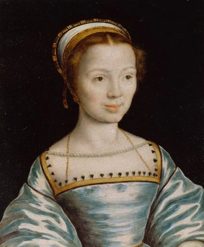Portrait of a Woman, by Corneille de Lyon, oil, 1550