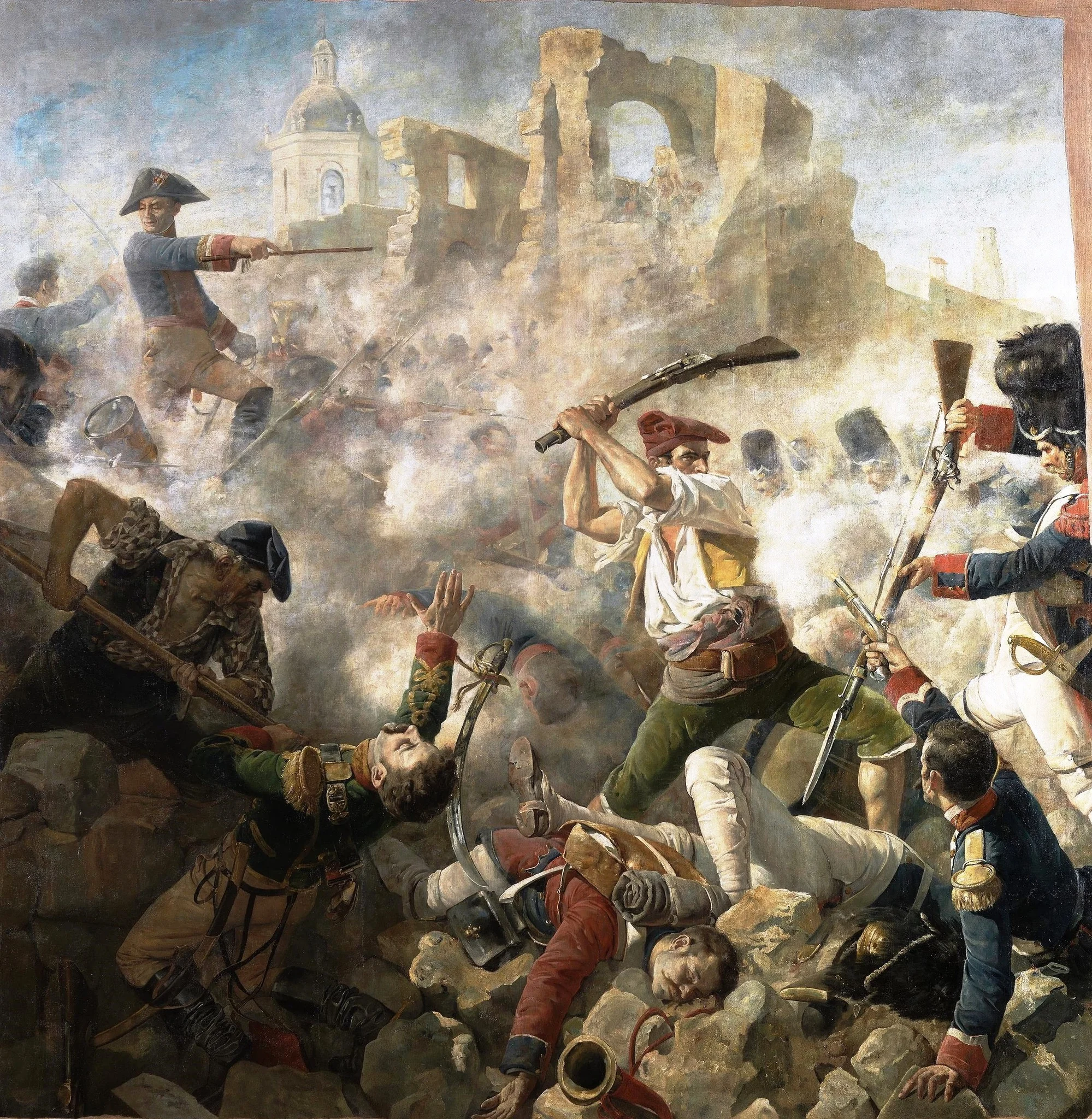 El gran día de Gerona (19 septiembre de 1809), detail