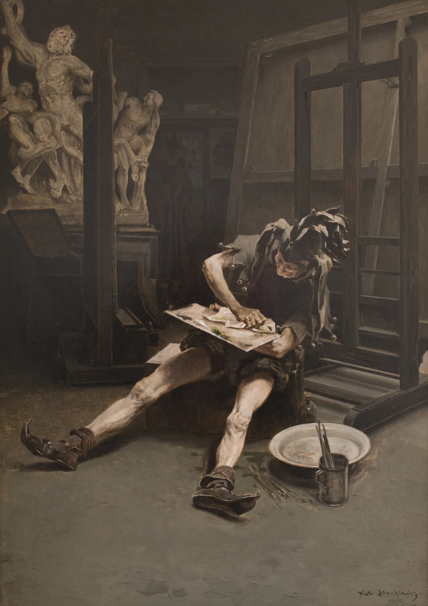 Phantoms in the Studio – Irony, detail