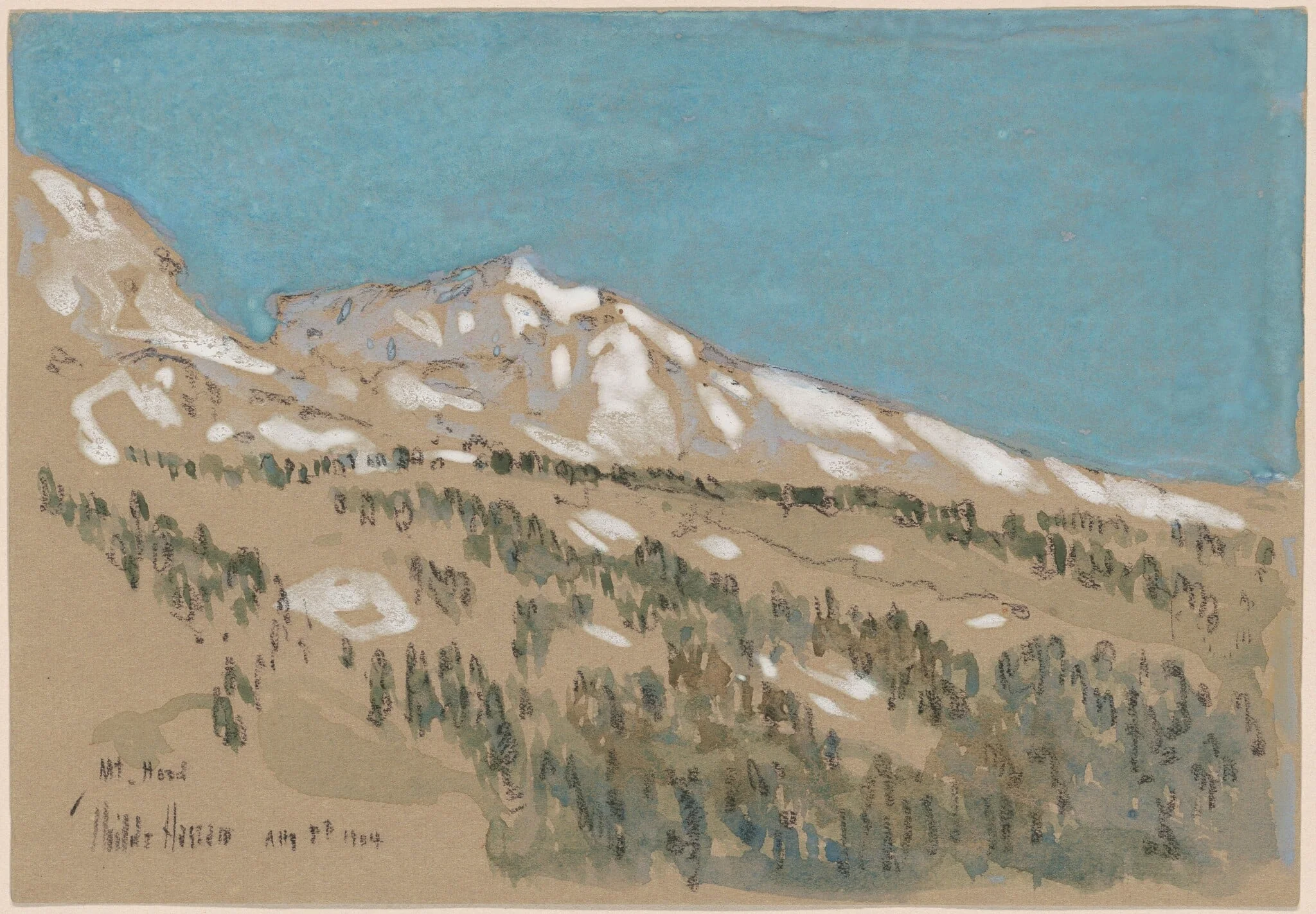 Mount Hood, Oregon, detail