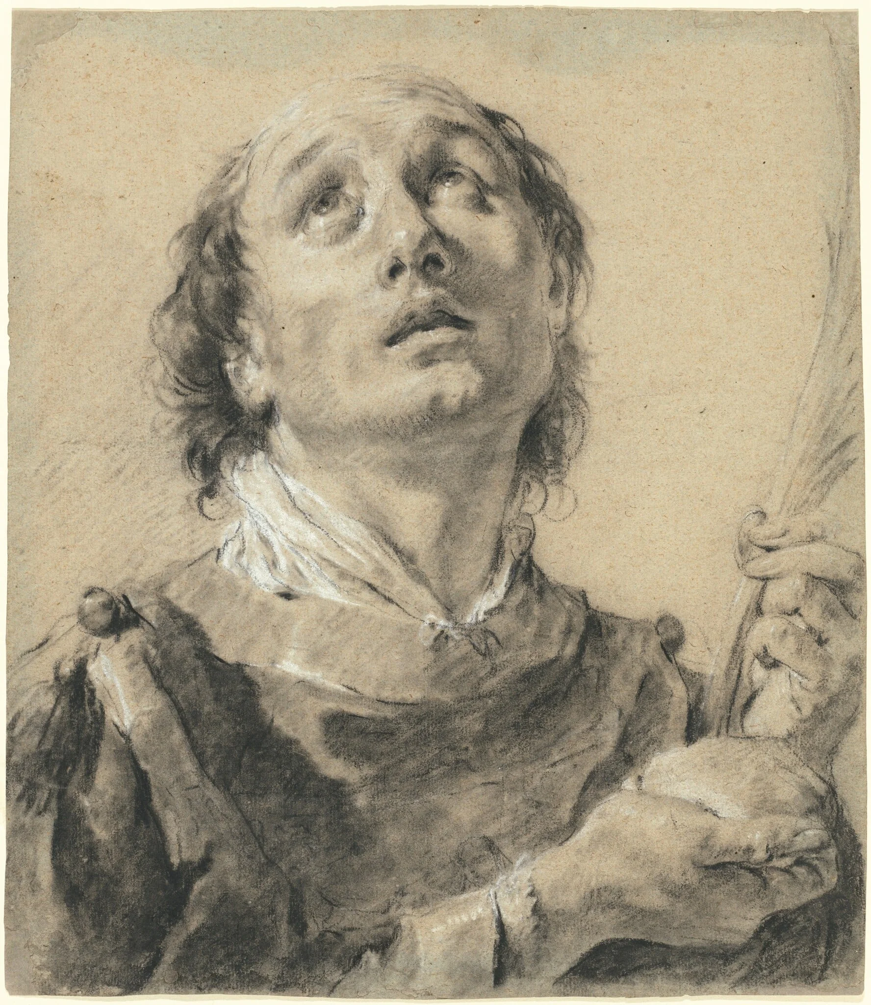 Saint Stephen, detail