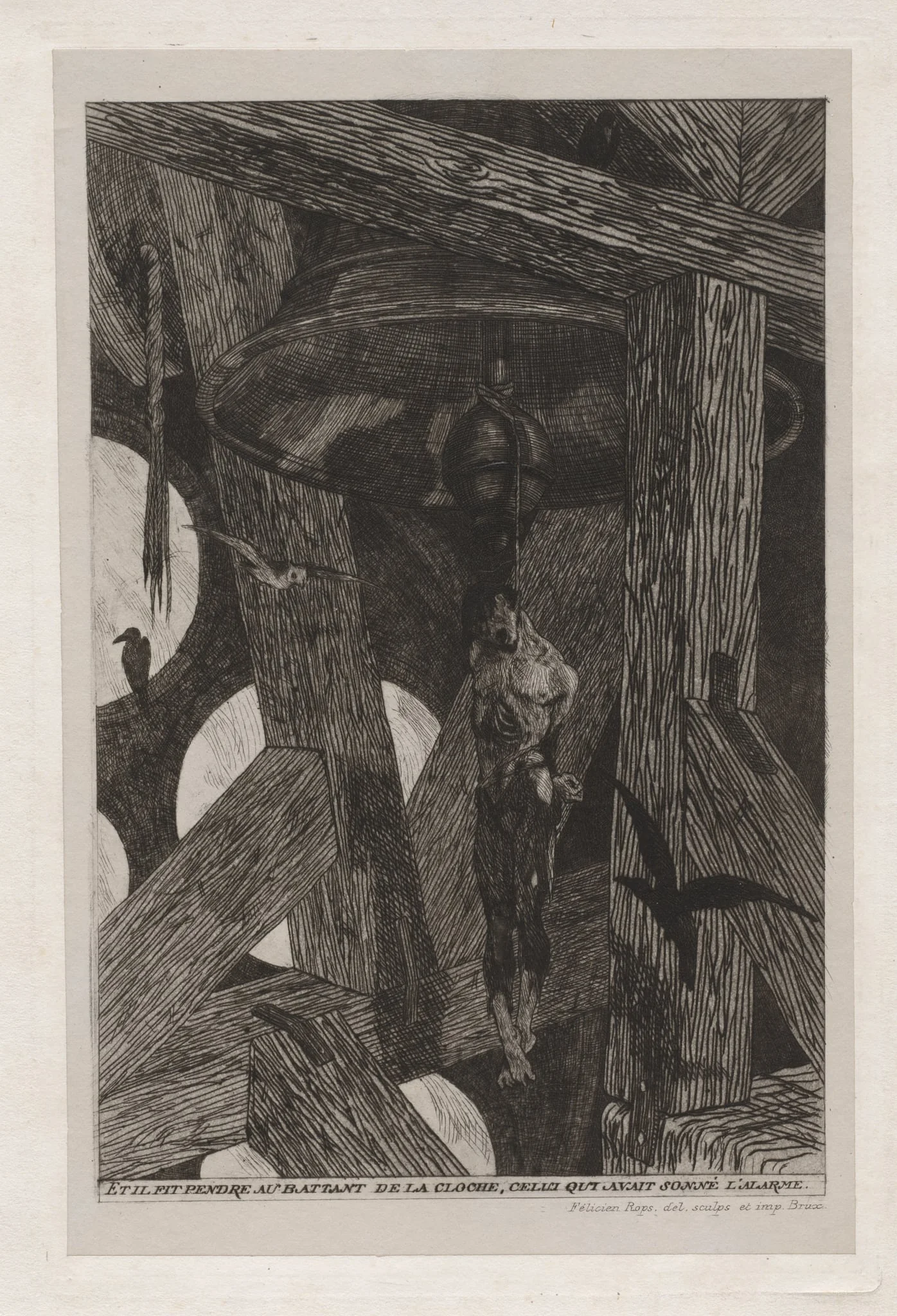 The Legend and Adventures of Ulenspiefel and Lamme Goedzak: The Hanged Man (La legende et les aventures d'Ulenspiegel et Lamme Goedzak: Le pendu), detail