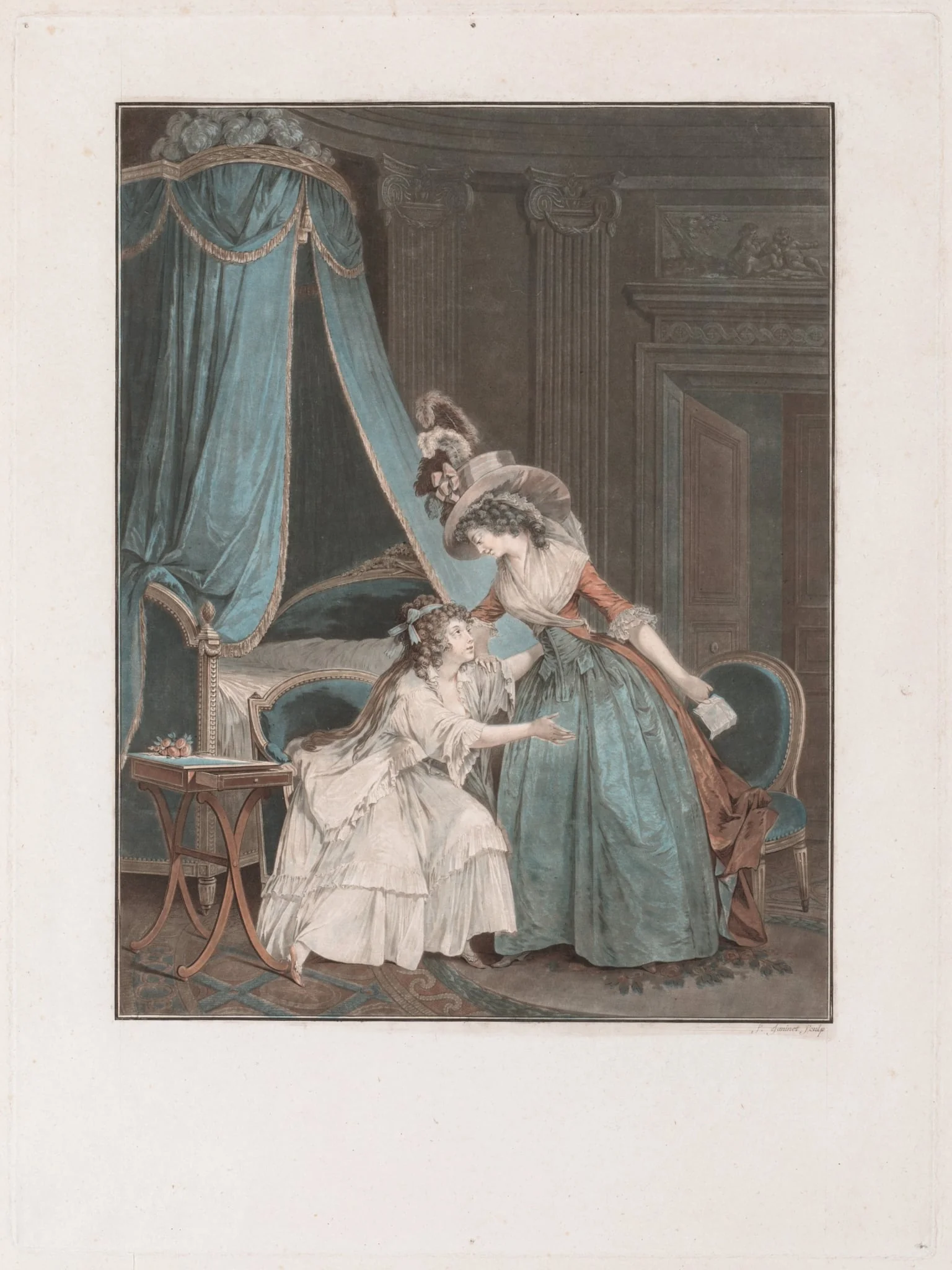 The Indiscretion, detail