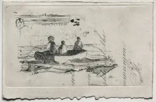 Fishing, by Sion Longley Wenban, 1884