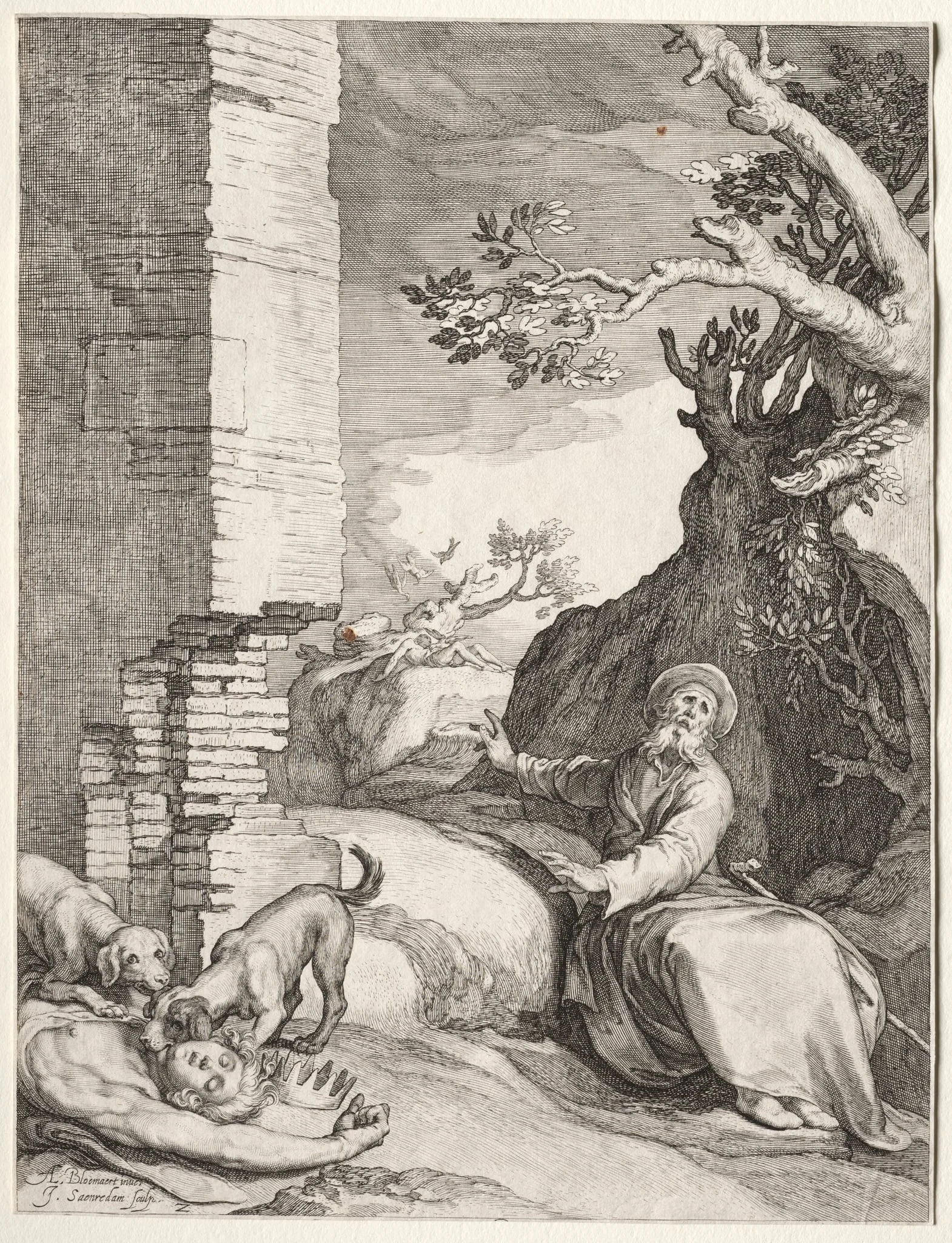 The Prediction of Ahijah, detail