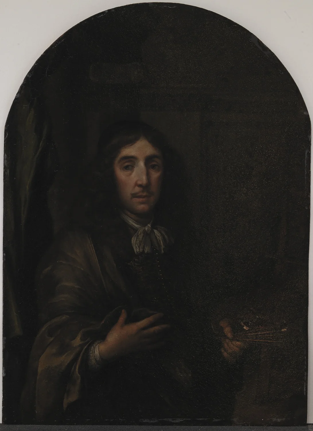 Portrait of a Painter, detail
