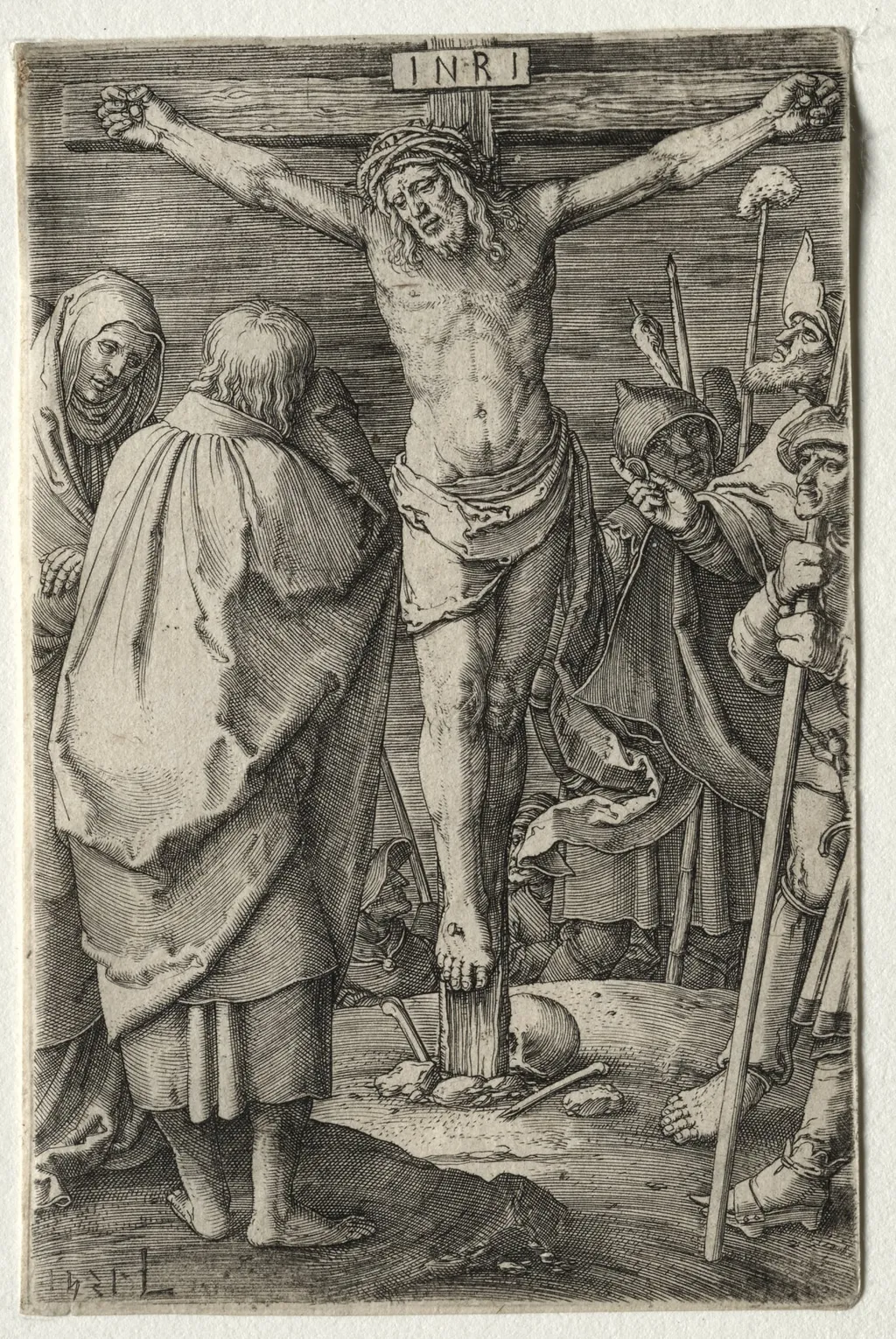 The Passion: The Crucifixion, by Lucas van Leyden, 1521