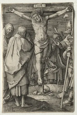 The Passion: The Crucifixion, by Lucas van Leyden, 1521