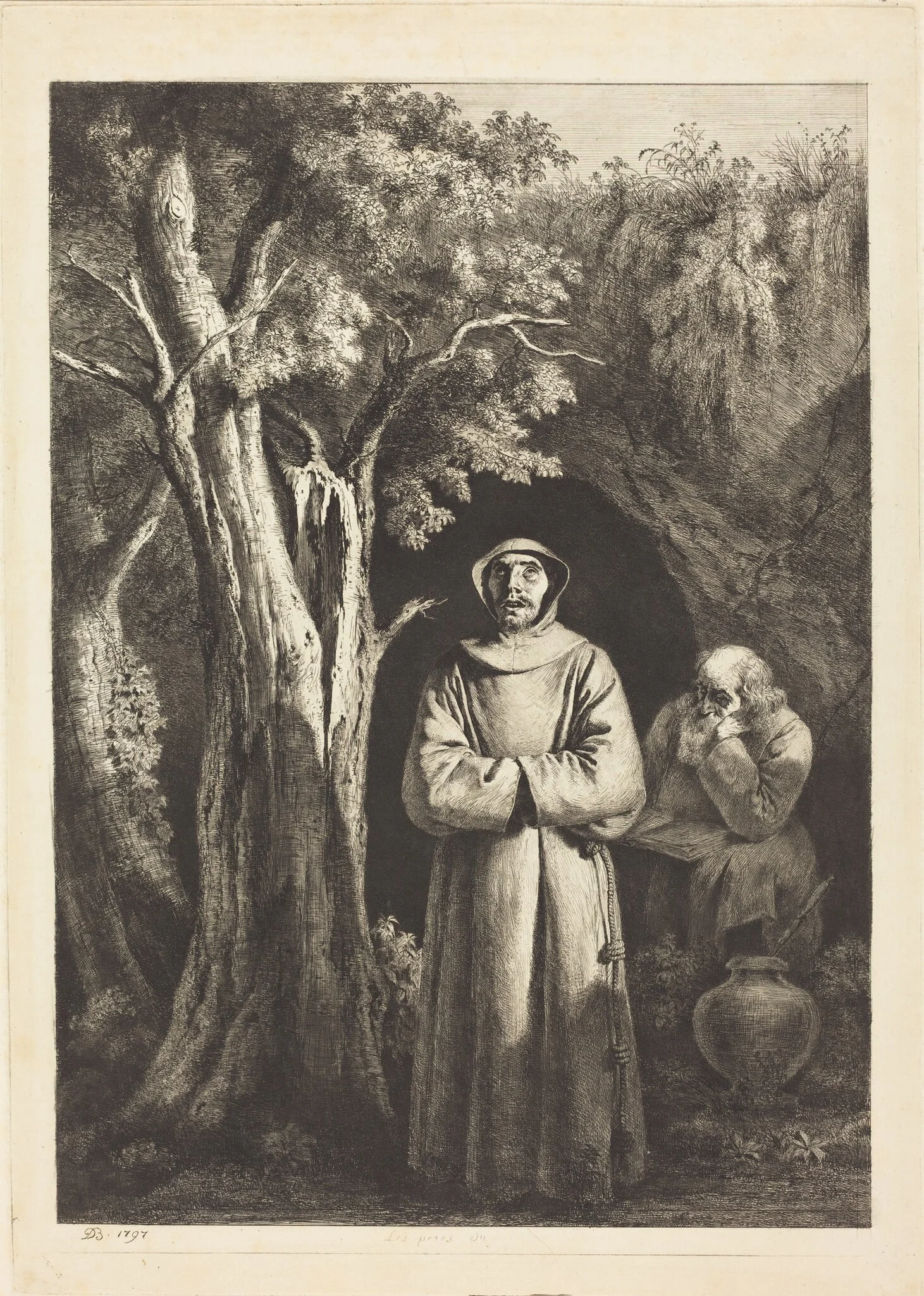 Desert Monks, detail