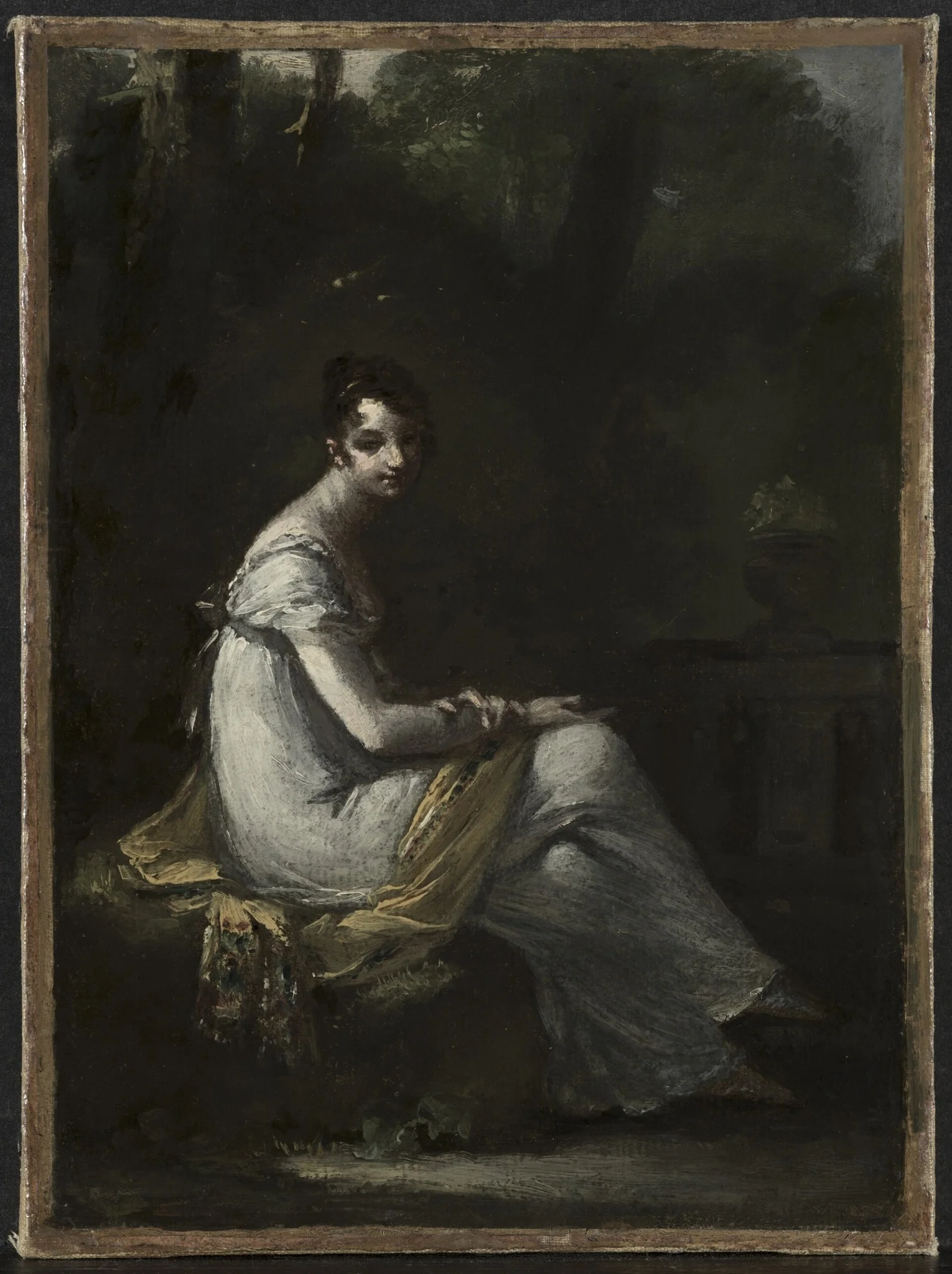 Mme. Dufresne, detail