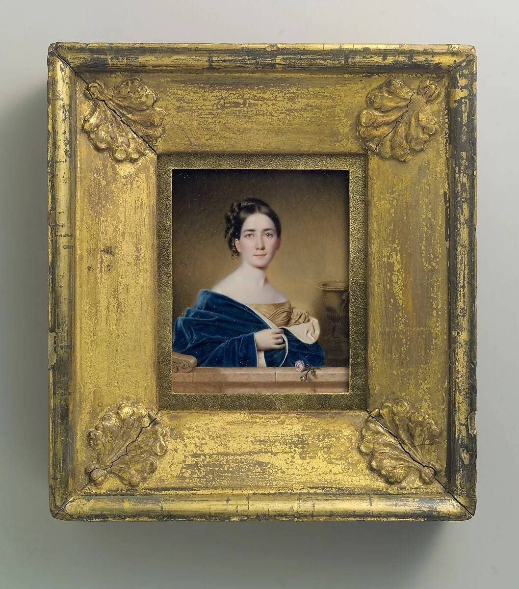 Mrs. John Wood Dodge (Mary Louise Dodge), detail