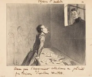 Comme quoi l'emprisonnement cellulaire..., by Honoré Daumier, ink, 1846
