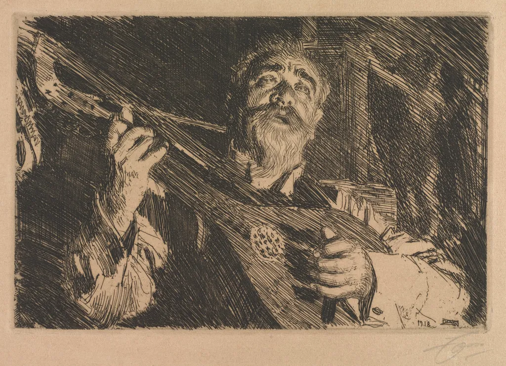 Vicke, by Anders Zorn, 1918