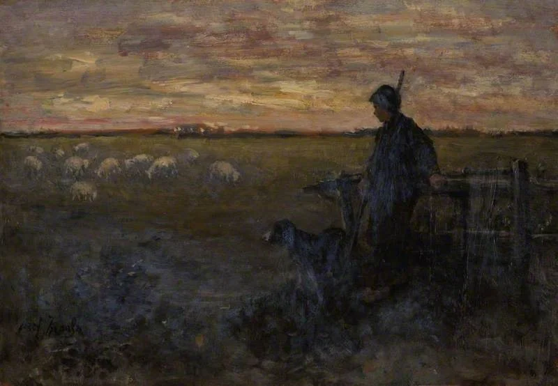 Watching the Flock, detail