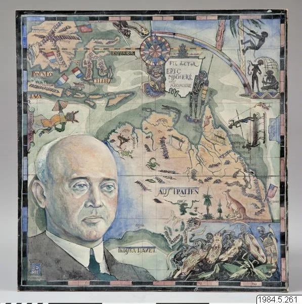 tavla, painting, detail
