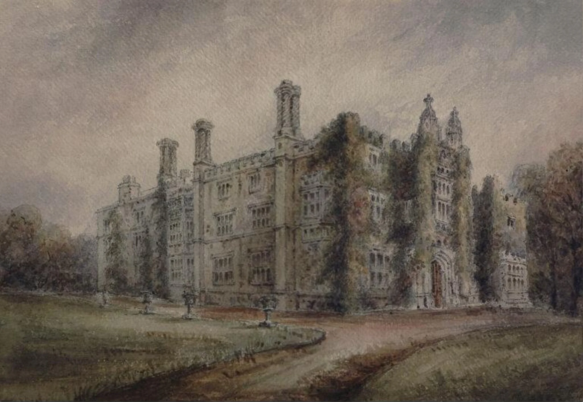 Drakelow Hall, detail