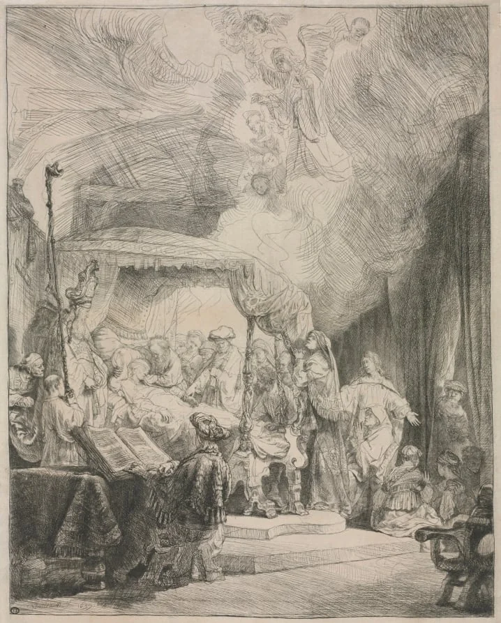 The Death of the Virgin, detail
