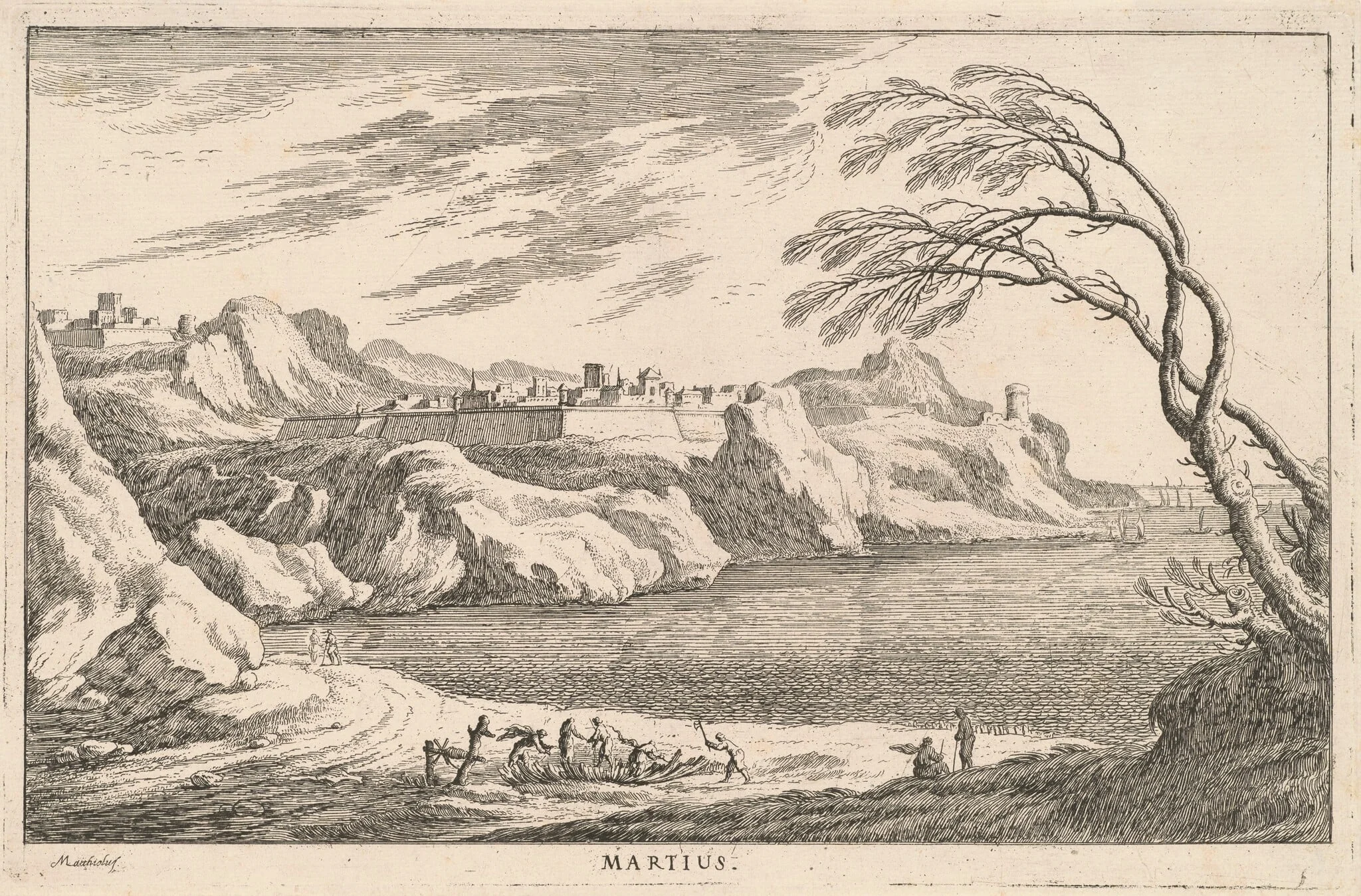 Martius (March), detail
