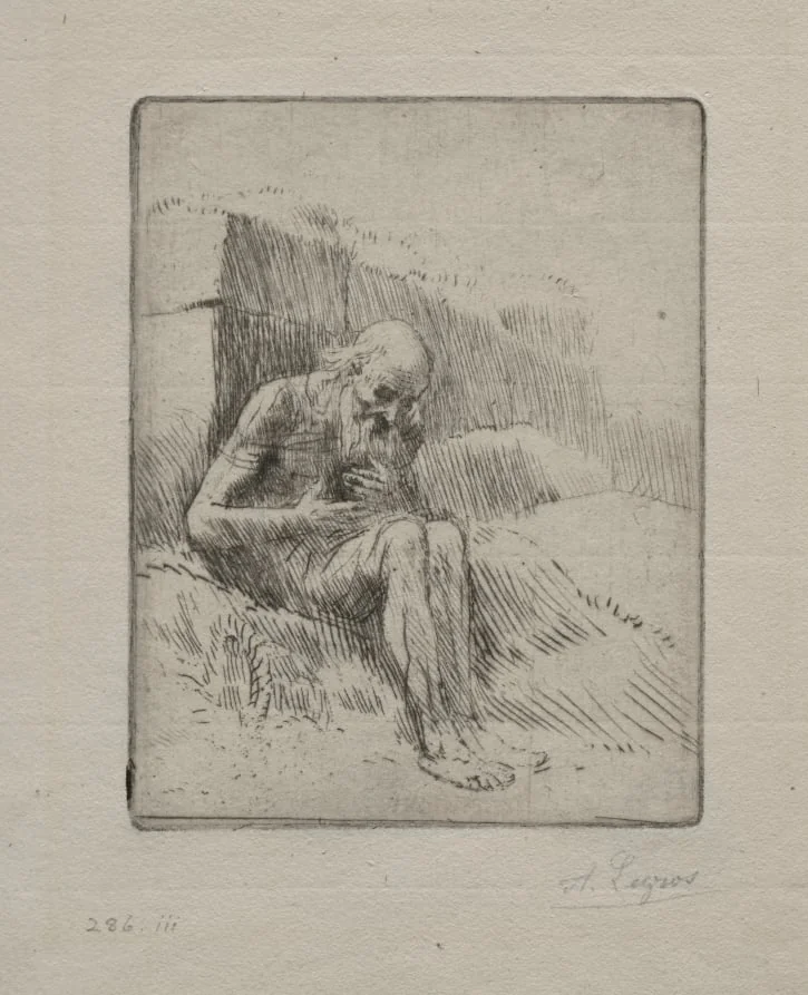 Job (Second Plate), detail