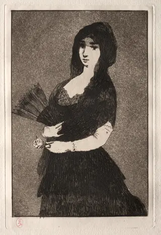 Exotic Flower (Fleur exotique), by Édouard Manet, 1868