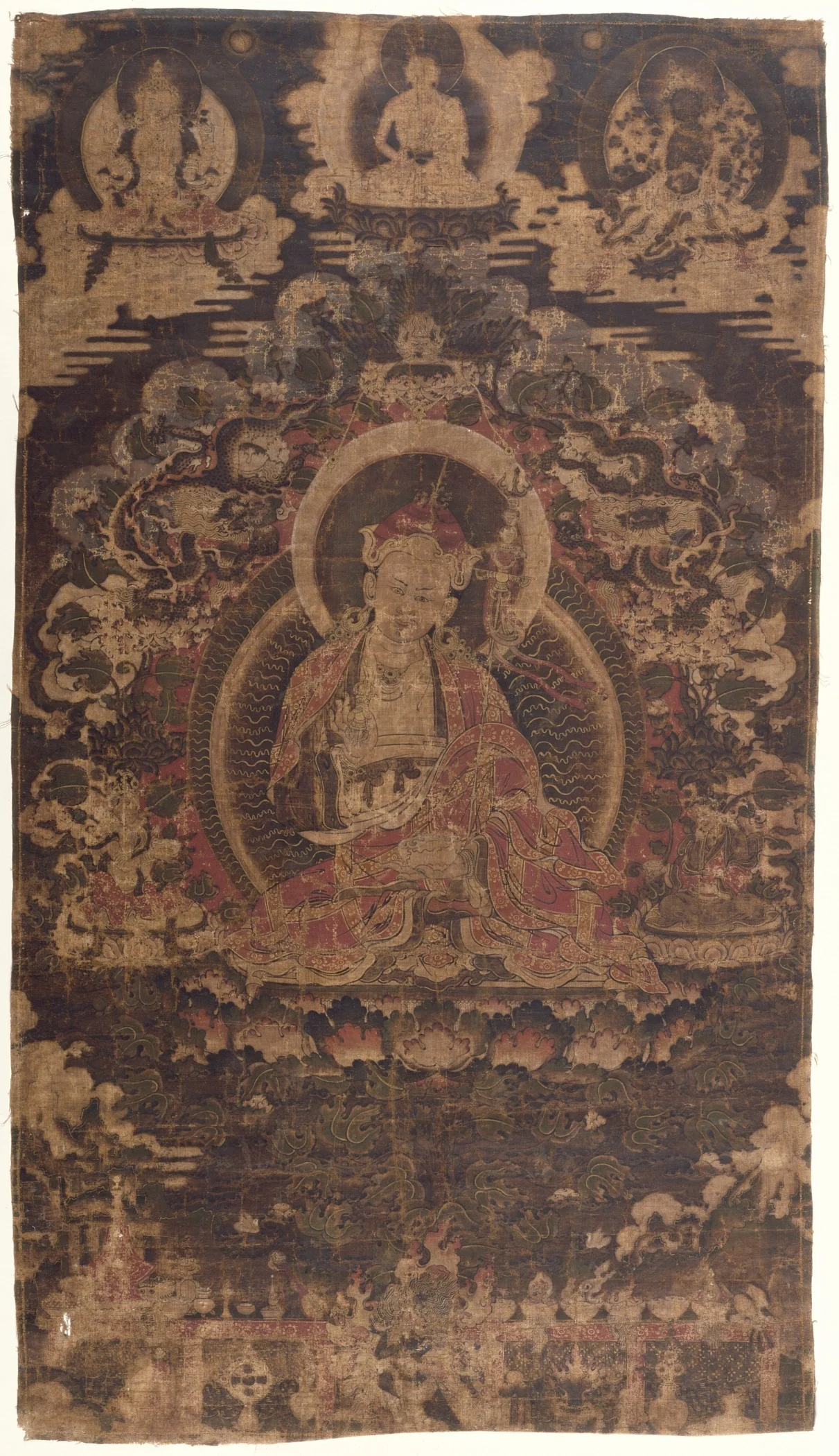 Padmasambhava (Guru Rinpoche, 8th century), detail