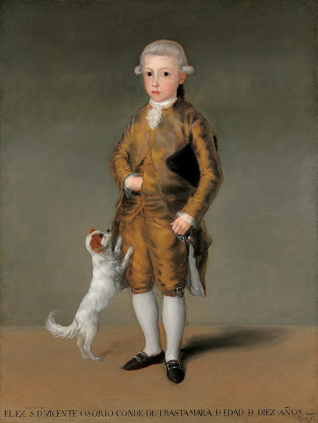 Vicente Osorio de Moscoso, hrabia Trastamara, by Francisco Goya, oil, 1794