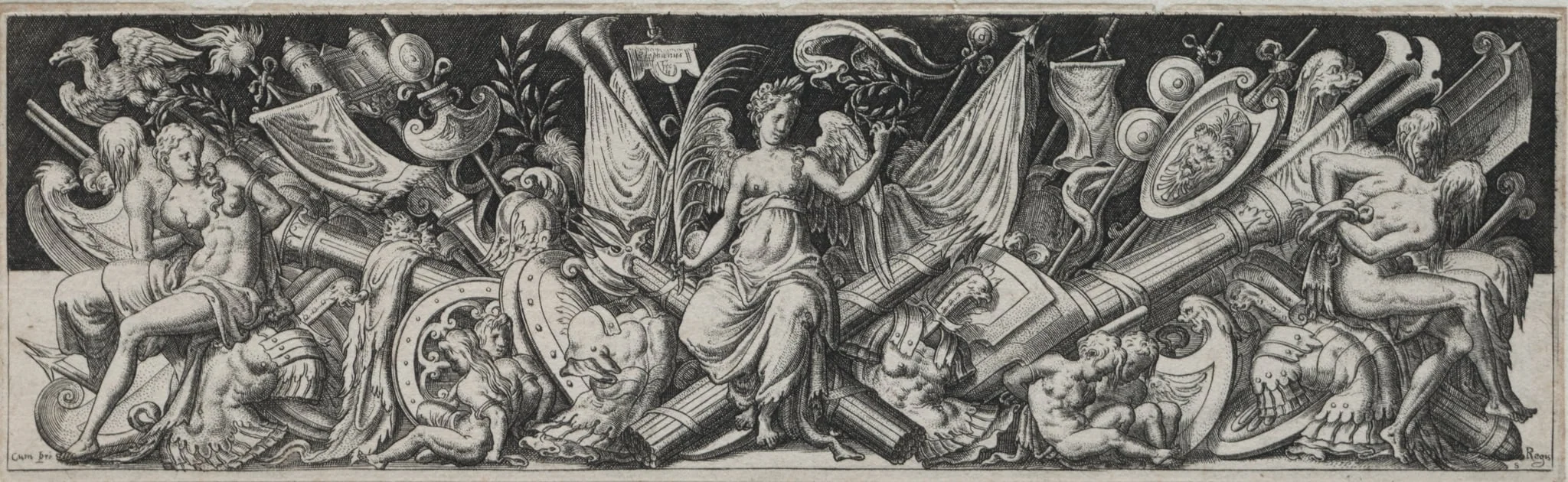 Combats and Triumphs No. 3, detail