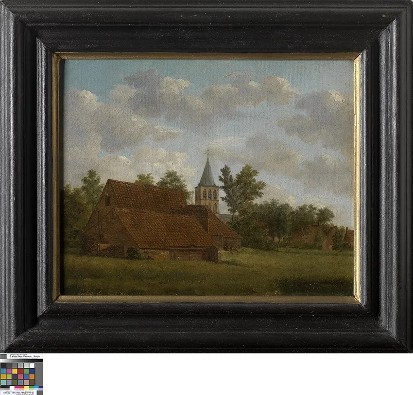 De Sint-Gilliskerk in Brugge, detail